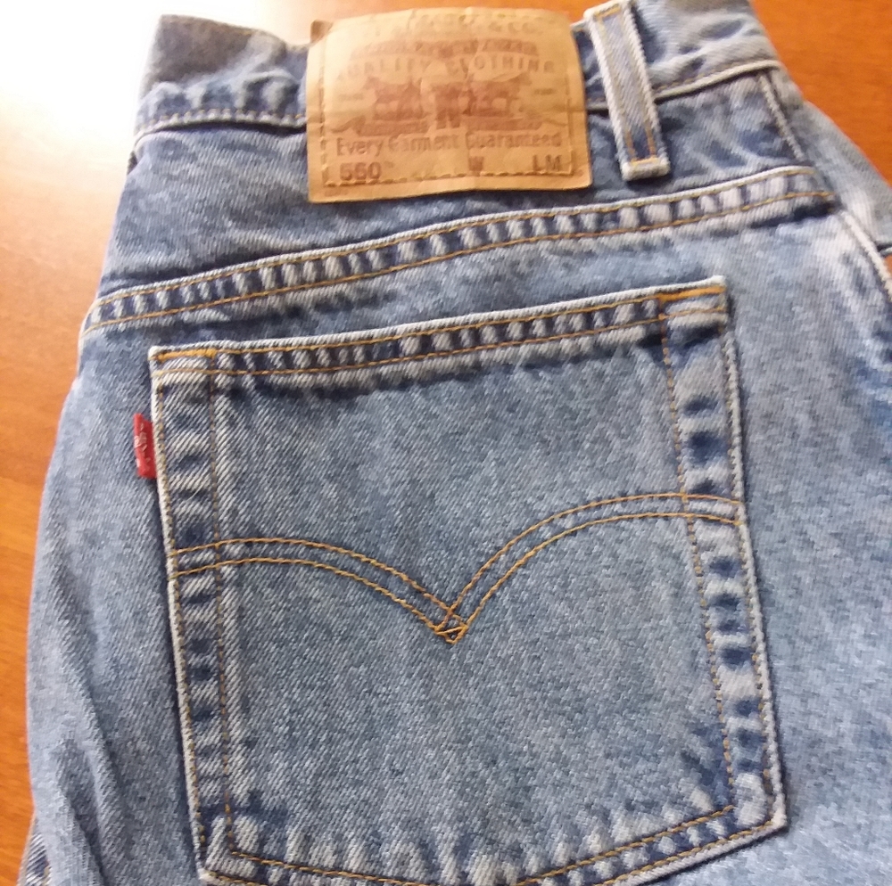 Levi's Light Blue Straight Leg Jeans